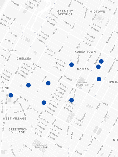 Map of 188 Lafayette St<br>
New York City