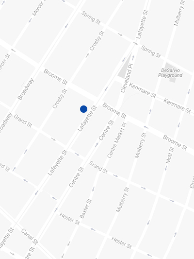 Map of 188 Lafayette St<br>
New York City